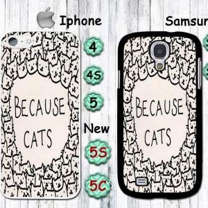 Because Cat, Cats, Cats Pattern Personalized..